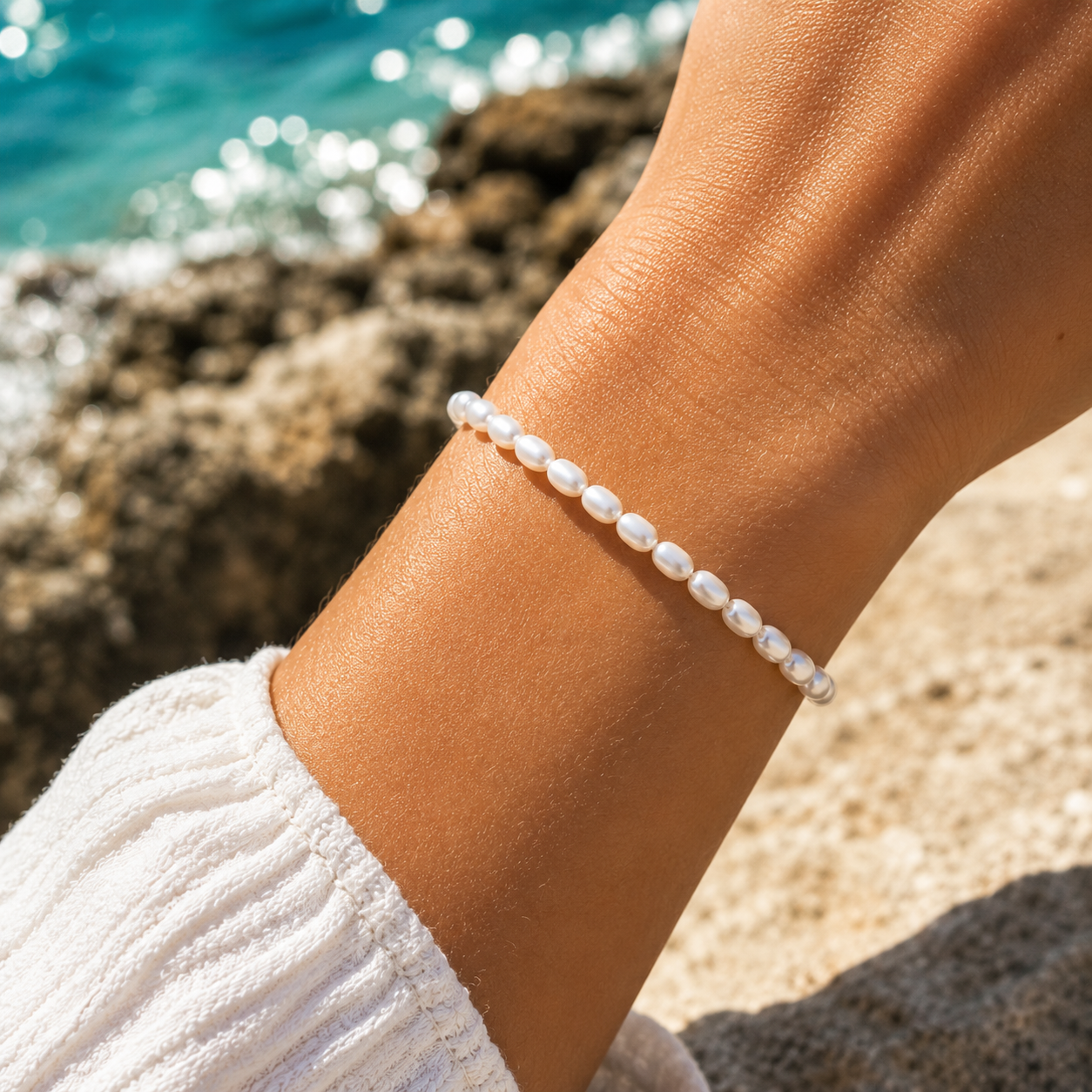 Selene Pearl Bracelet
