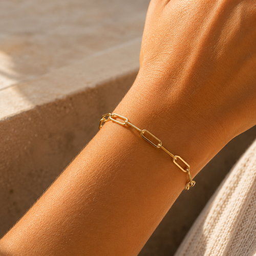 Amelie Paperclip Bracelet