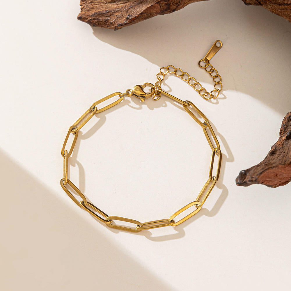 Amelie Paperclip Bracelet