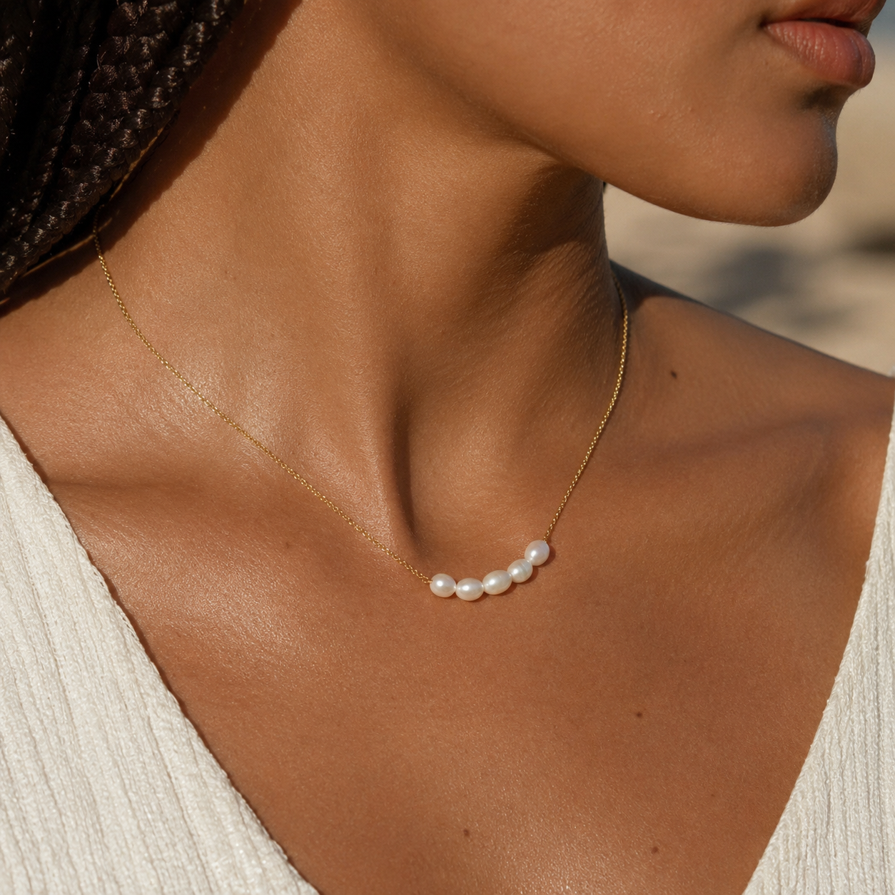 Livia Pearl Necklace