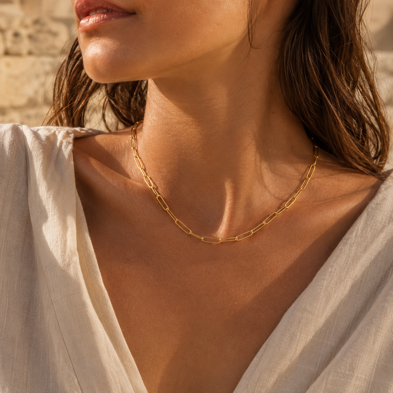 Amelie Paperclip Necklace