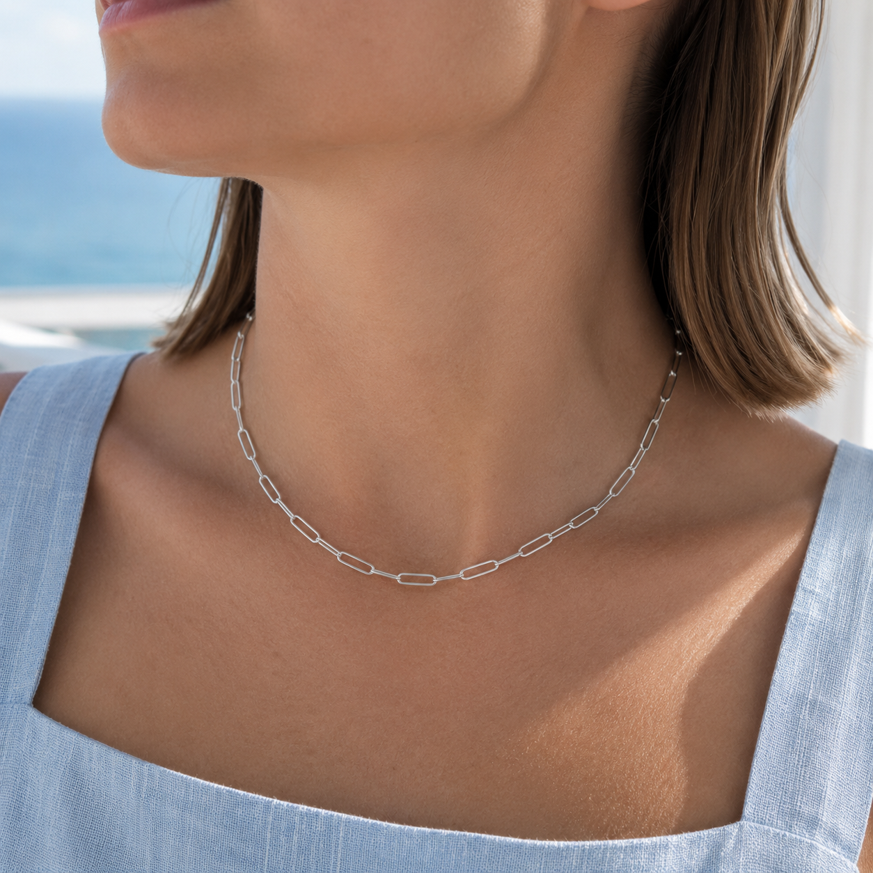 Amelie Paperclip Necklace