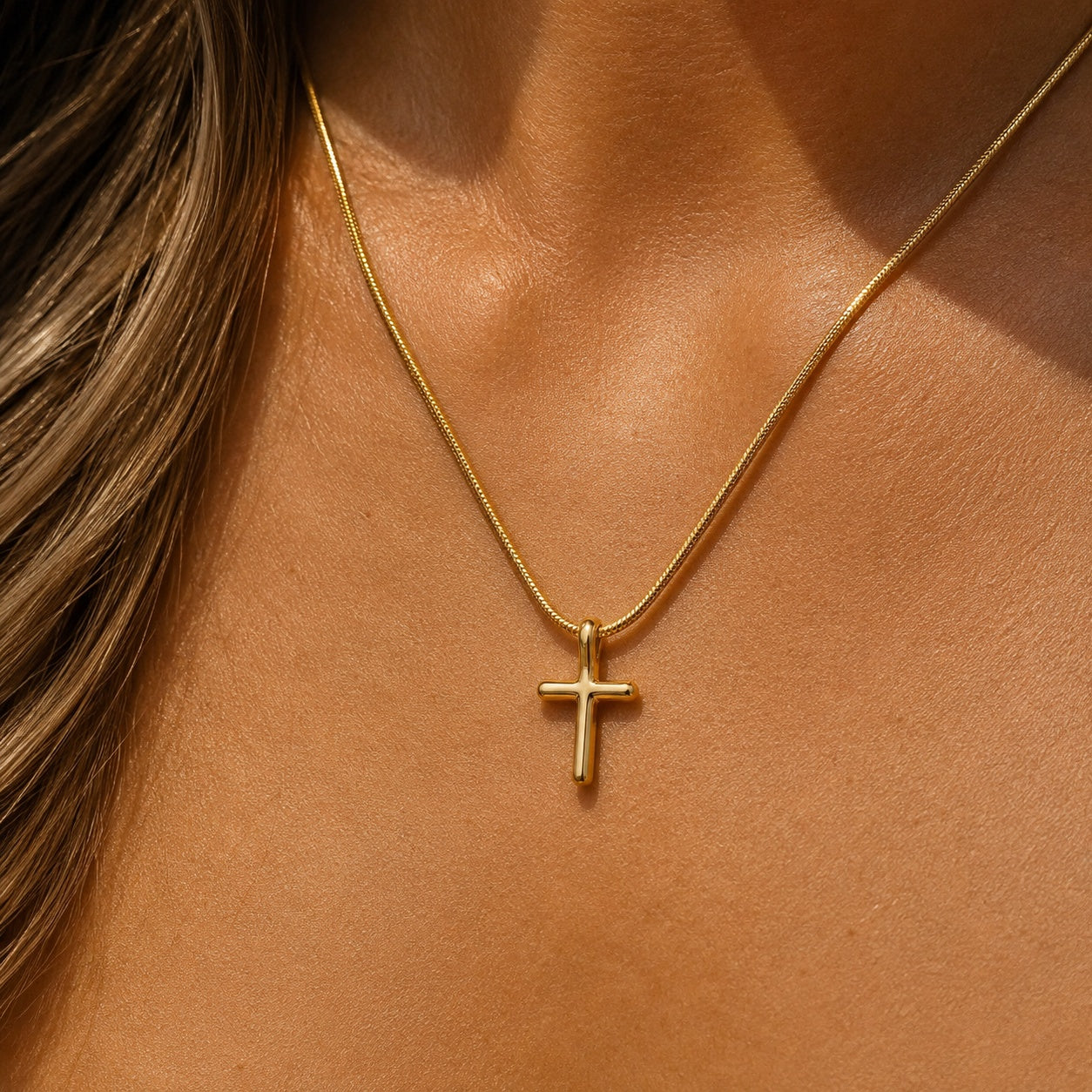 Seraphina Cross Necklace