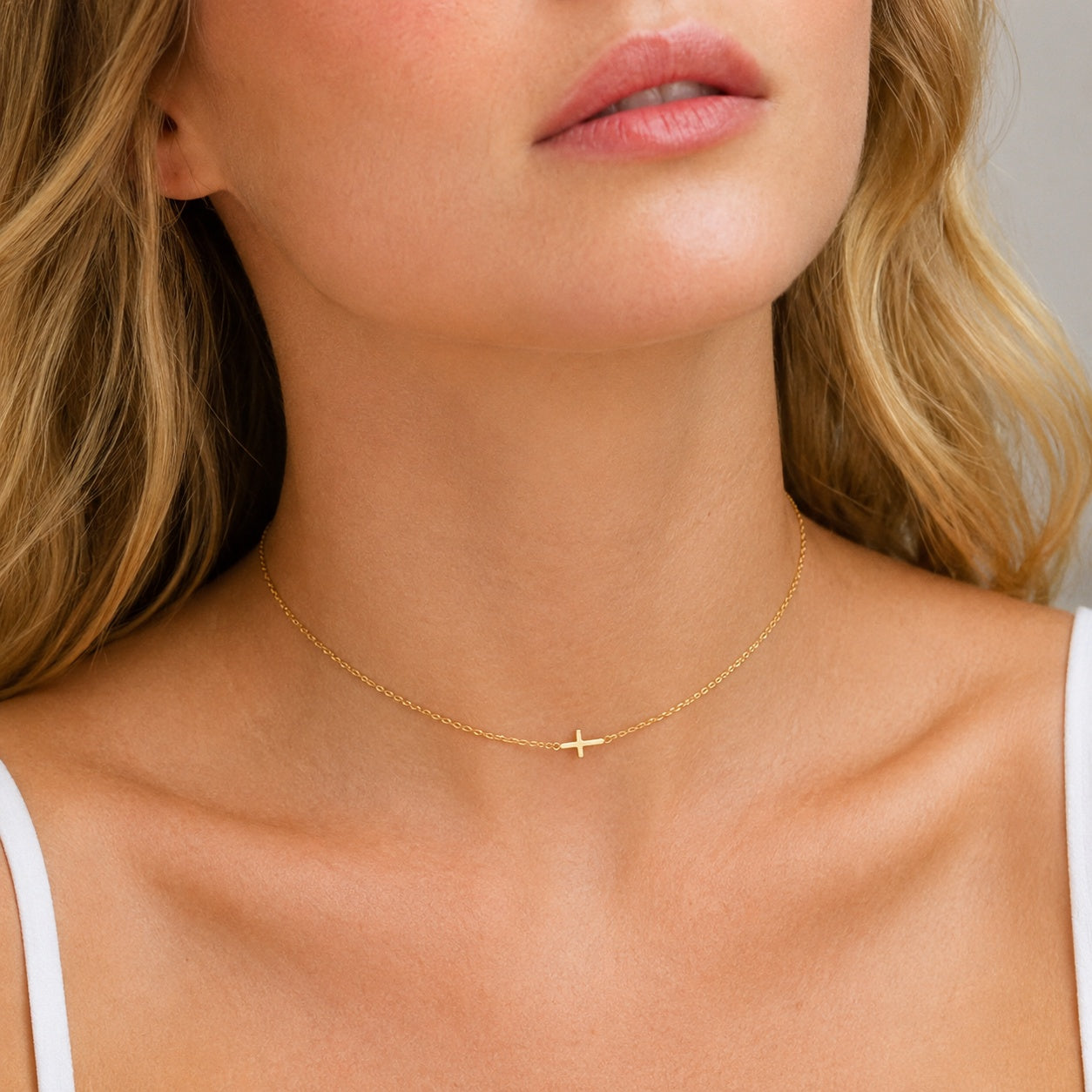 Celia Cross Necklace