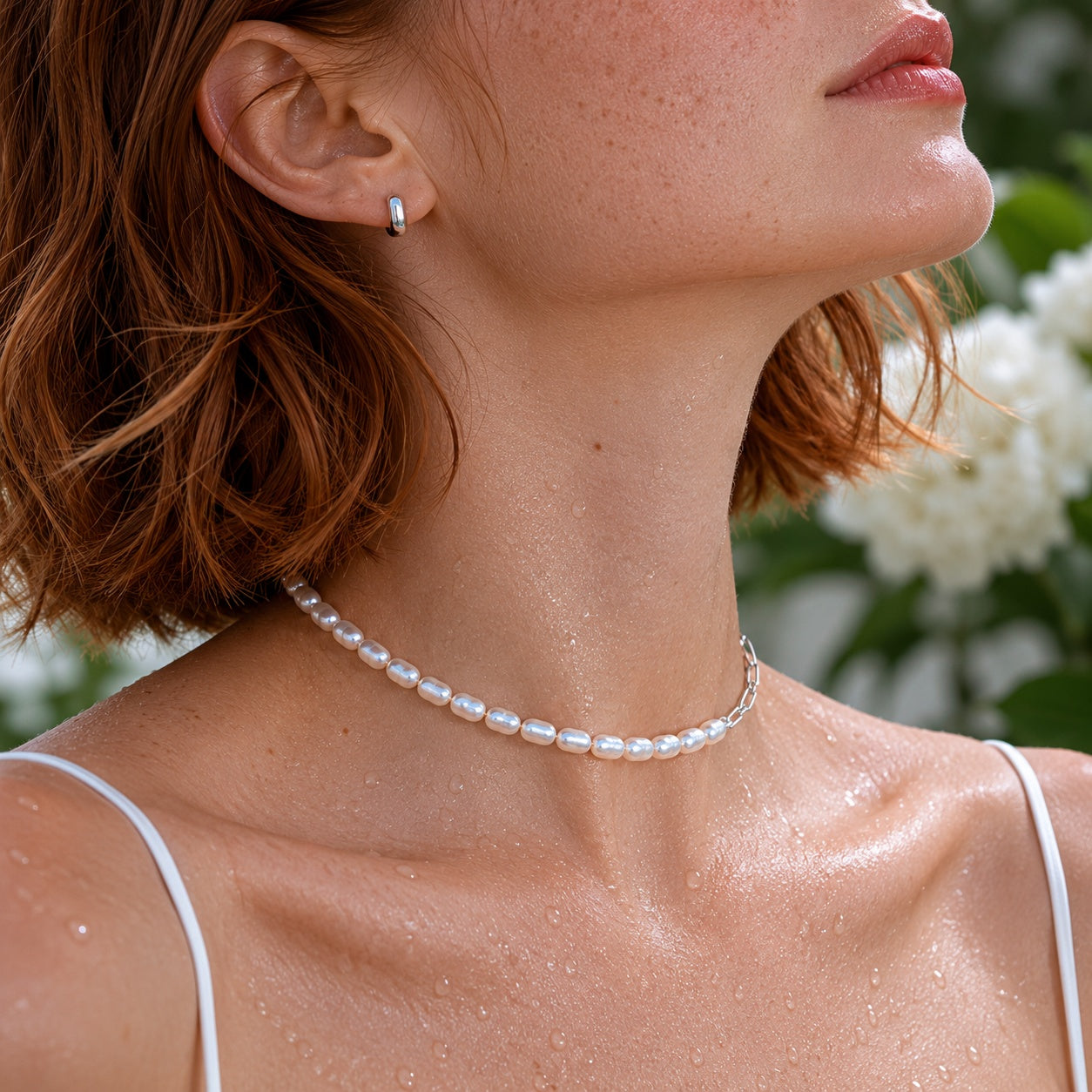 Capri Pearl Chain Necklace