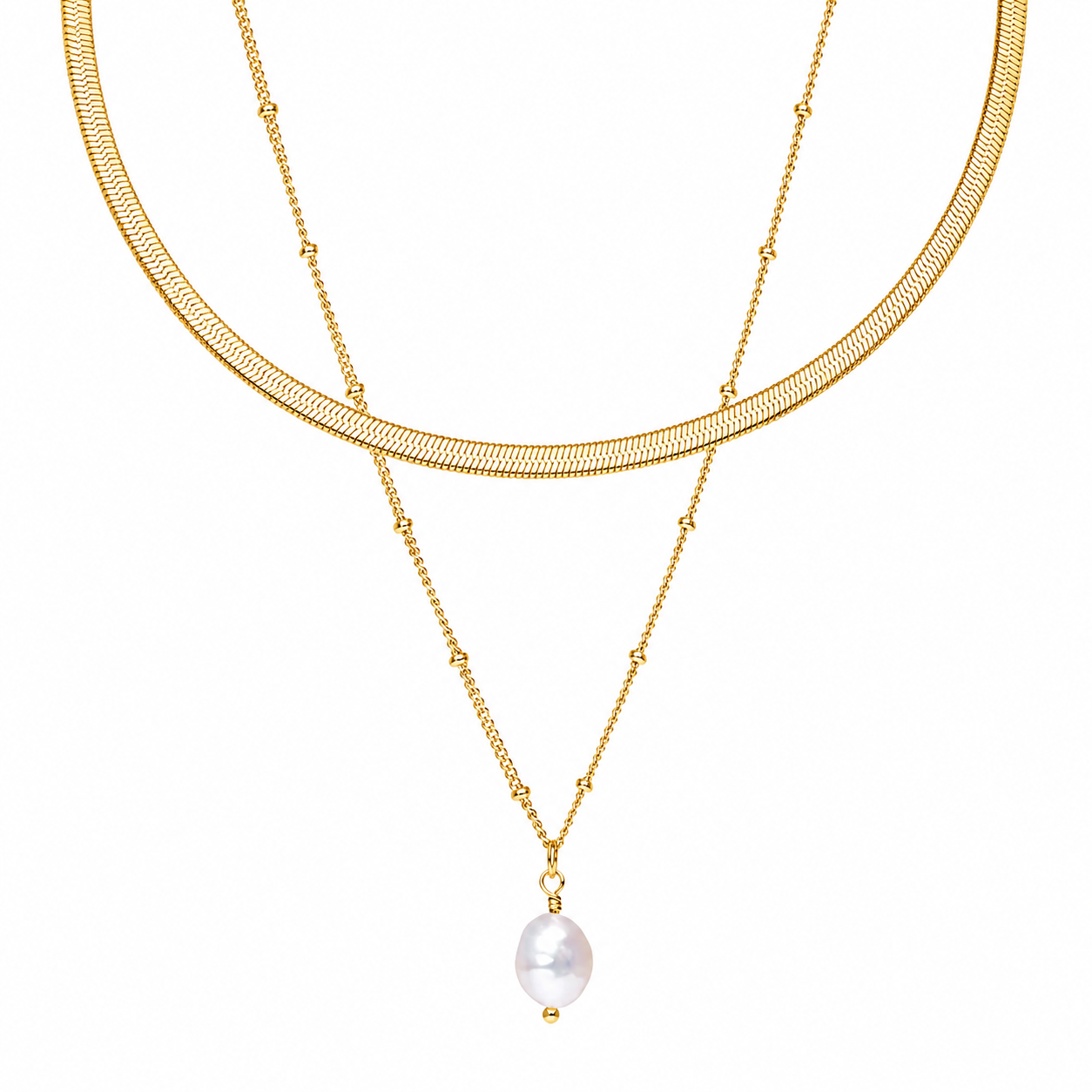 Serena Pearl Necklace Bundle